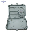 PG-FTTH0224A Inline-Wand montiert ABS-Material sperren Typ Outdoor Fiber Optic Terminal Distribution Box